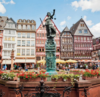 University campus in Germany